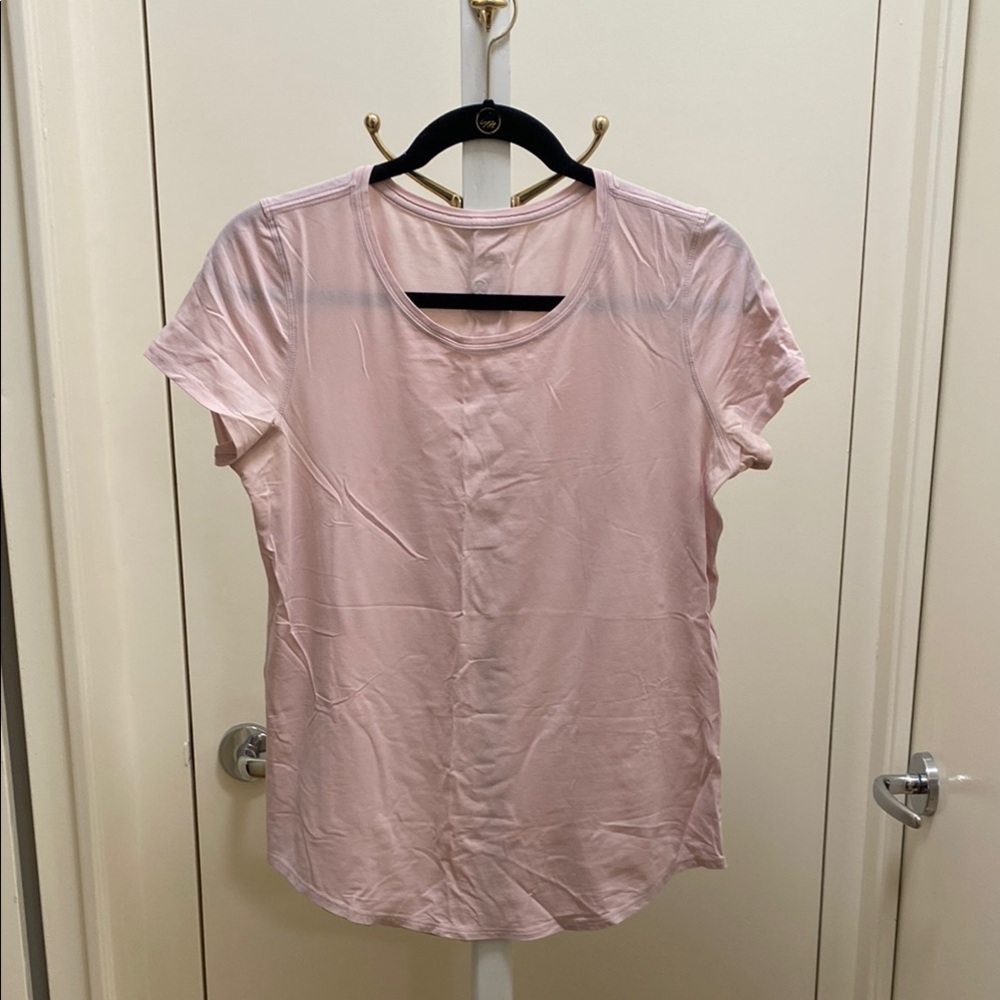 Lululemon Love Tee Light Pink Scoop Neck